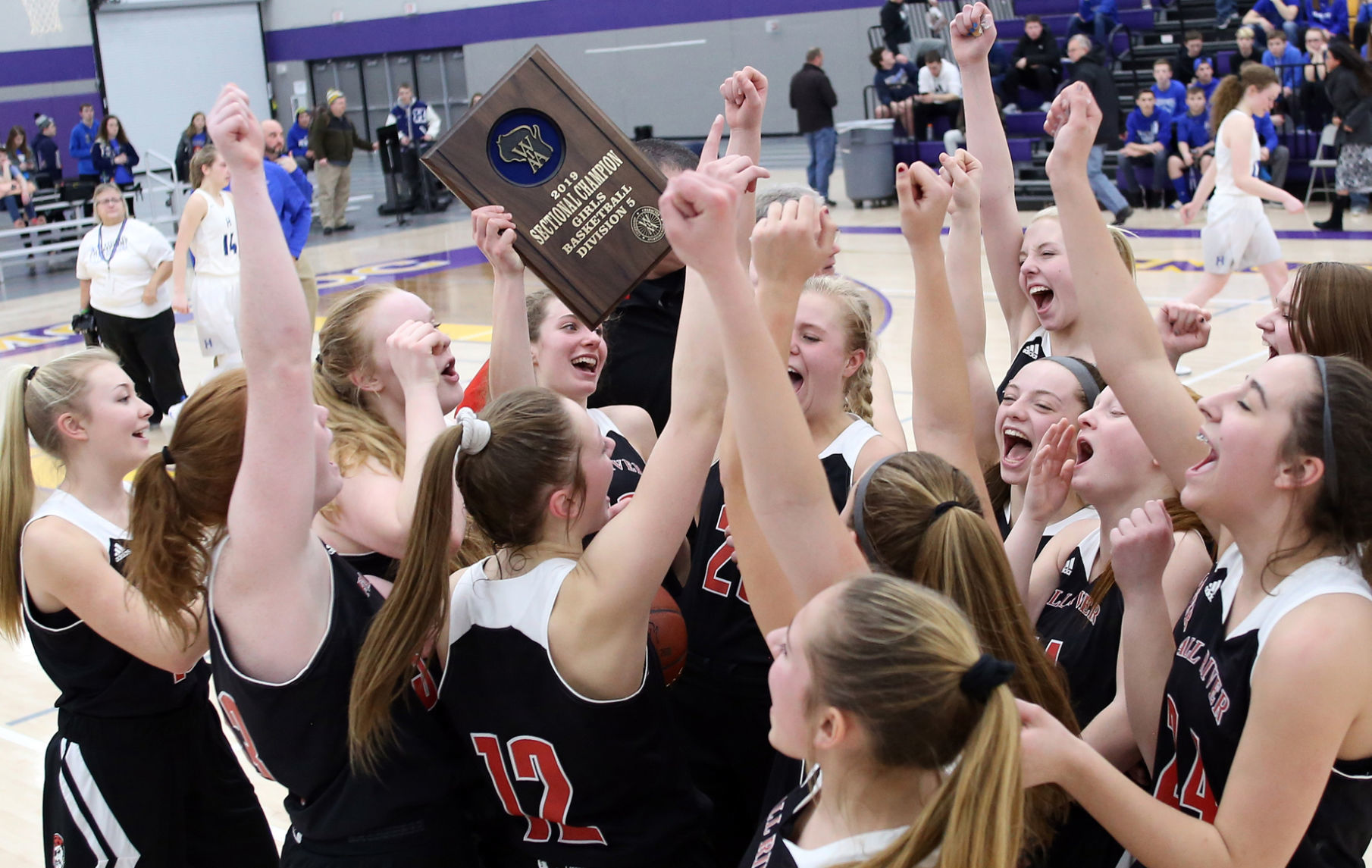 Fall River Girls Sectional Champs